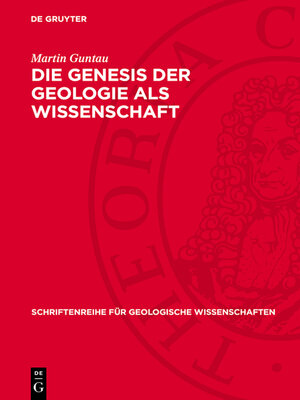 cover image of Die Genesis der Geologie als Wissenschaft